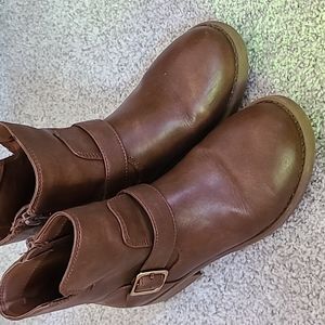 Girls Brown Boots